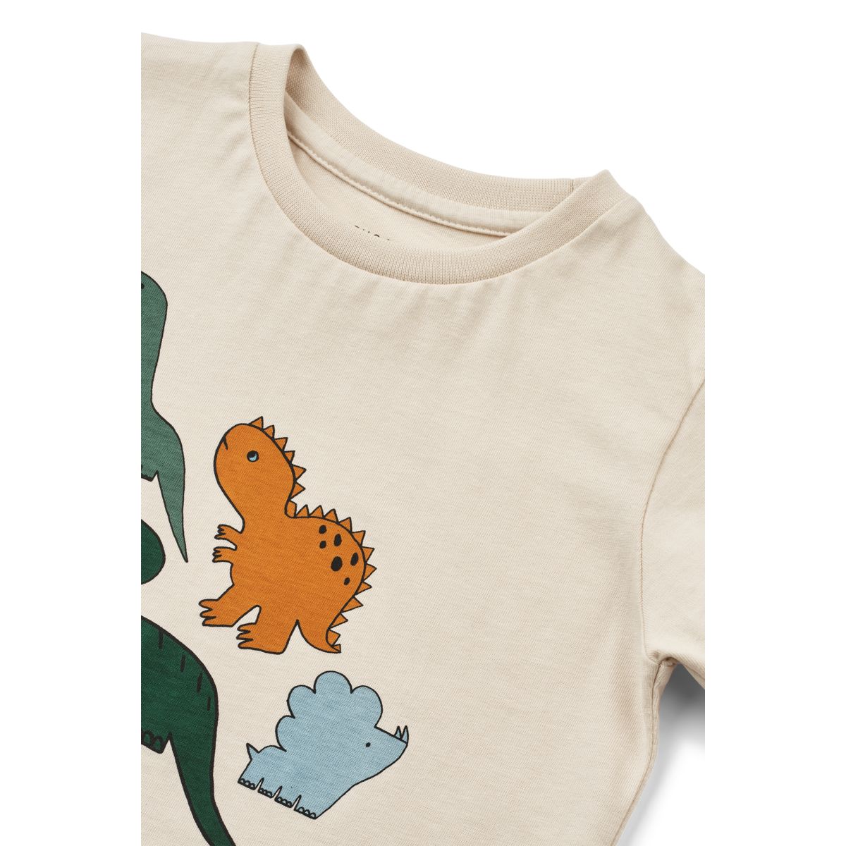 Liewood Apia Placement Print T-shirt - Dinosaurs / Sandy - TSHIRT