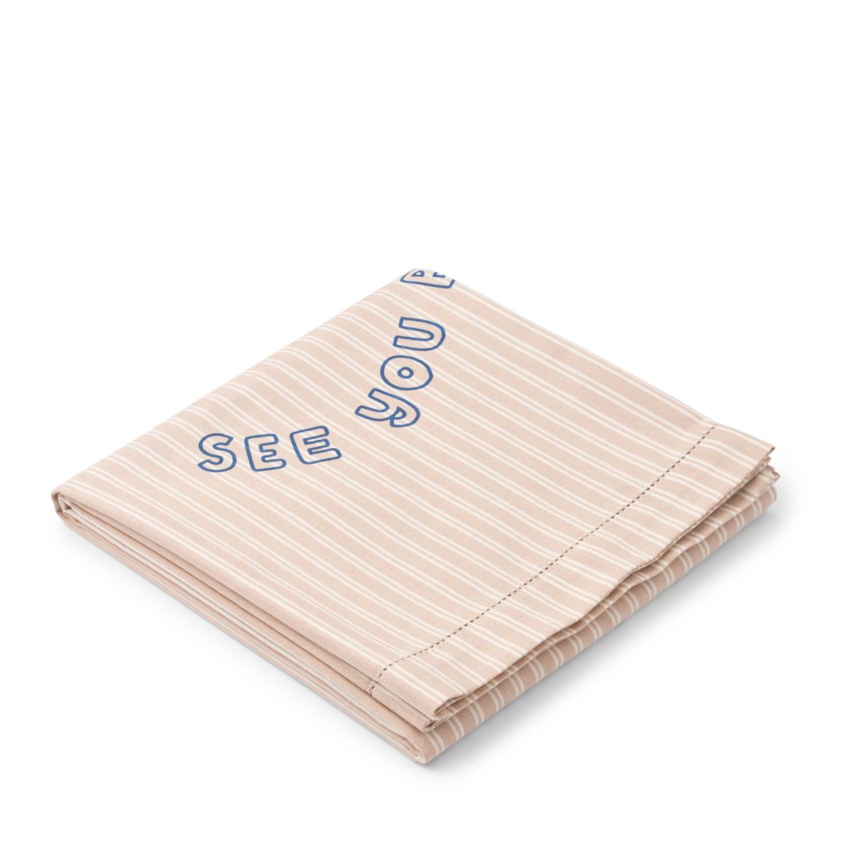 Liewood Paige Beach Towel - Y/D stripe Sorbet rose / Creme de la creme - TOWEL / WASHCLOTH