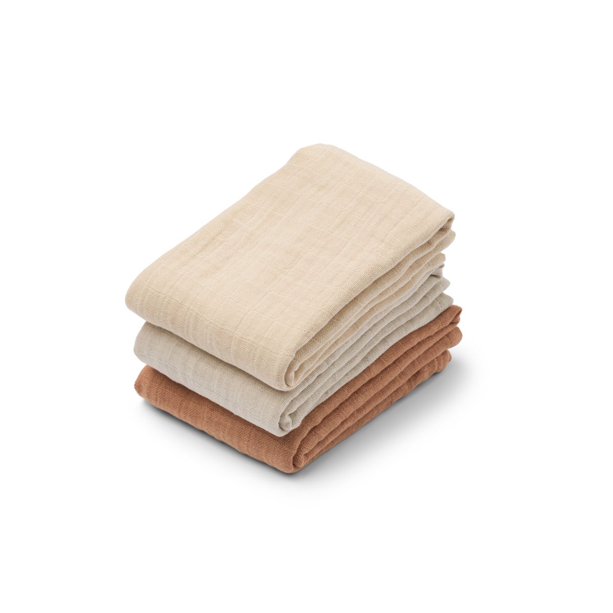 LIEWOOD LEON MUSLIN CLOTH 4 PACK ROSE MIX LIEWOOD LEON MUSLIN CLOTH 4 PACK ROSE MIX