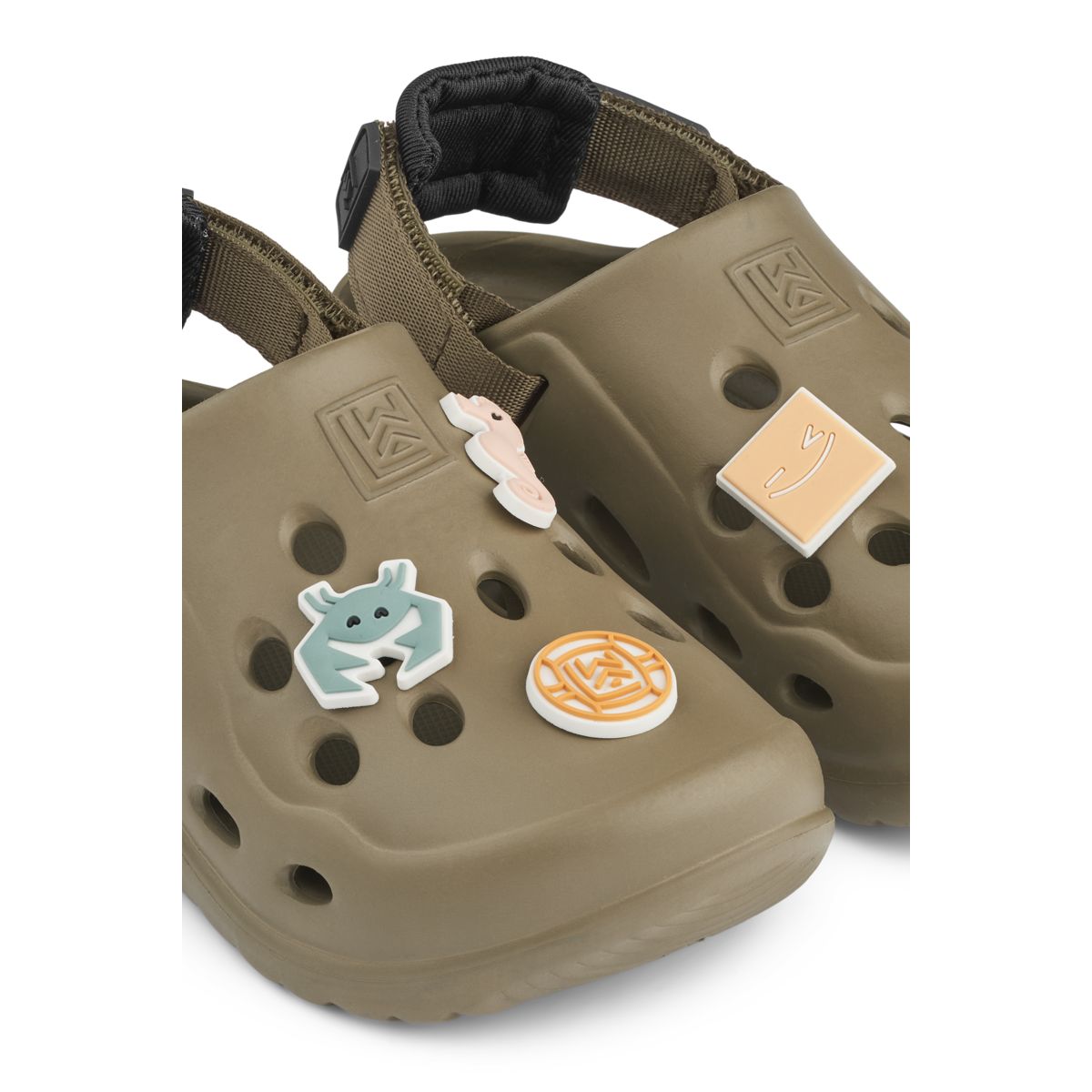 Liewood Milas Sandals - Khaki / black - SANDALS