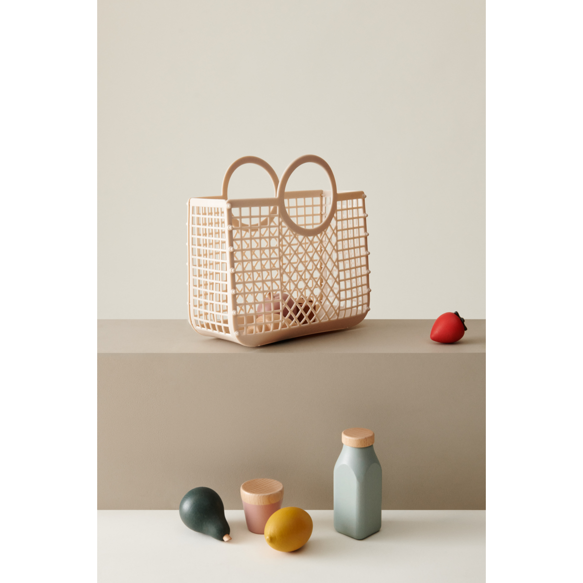 Liewood Florin Play Food & Grocery Basket - Sandy multi mix - PRETEND PLAY