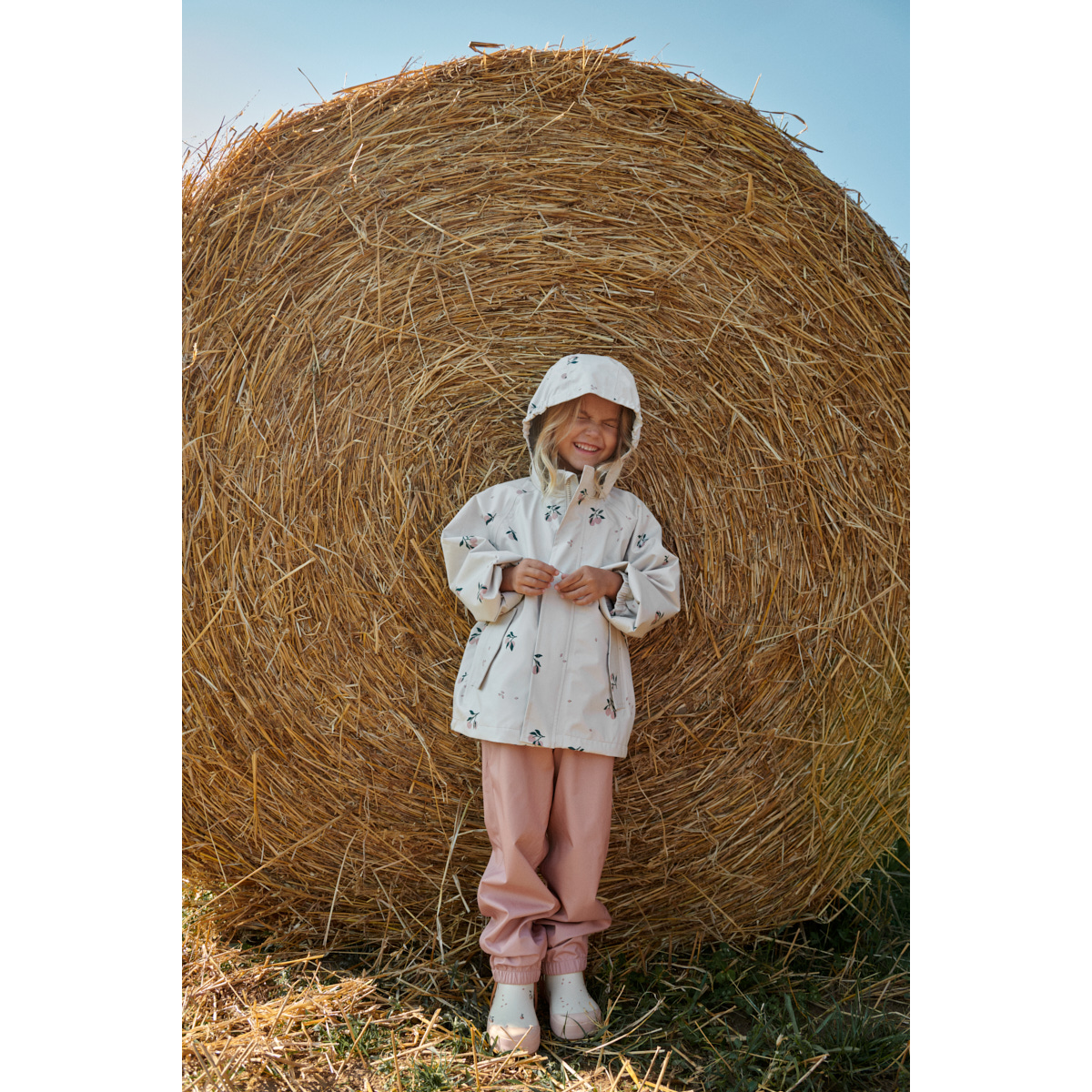 Liewood Pedia Rainwear Set - Peach / Sea shell - SET