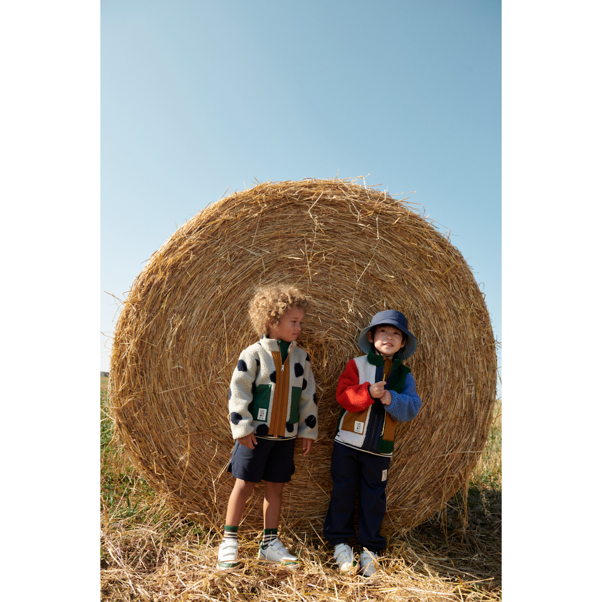 Liewood Noam Pile Jacket - Garden green multi mix - JACKET