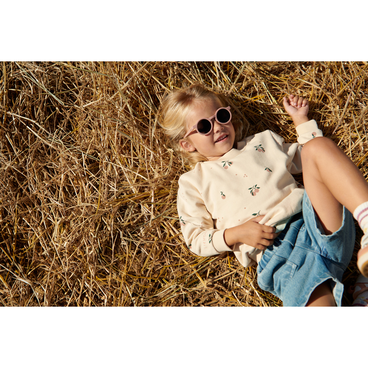 Liewood Cesaria Denim Shorts - Light Blue Denim - PANTS