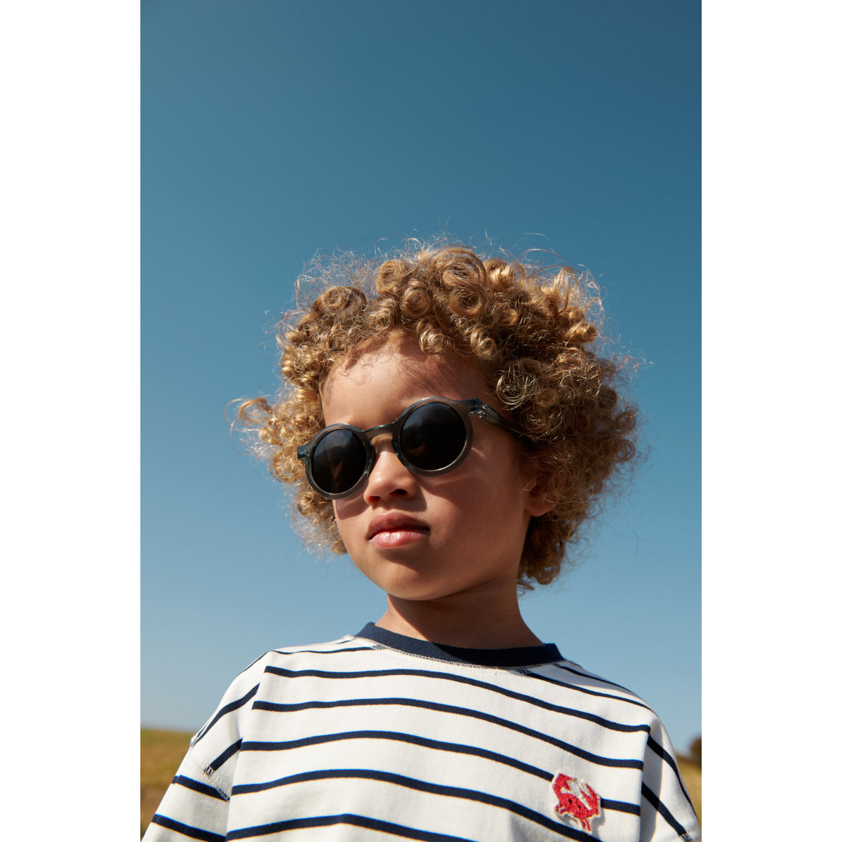Liewood Tyler Stripe Longsleeve T-shirt - Y/D Stipes Classic navy / Creme de la creme - TSHIRT