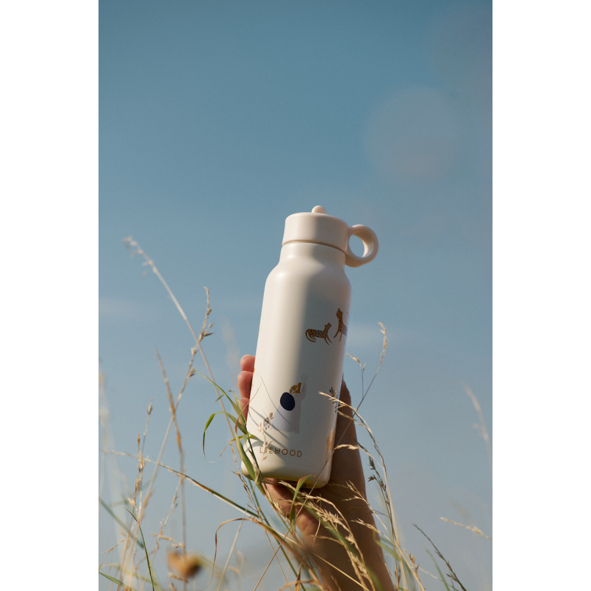 Liewood Falk Water Bottle 350 ml - All together / Sandy - WATER BOTTLE