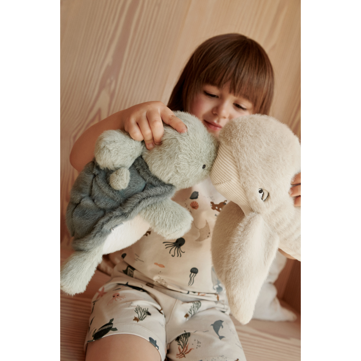 Liewood Berto & Baby Turtle Teddy - Faune green - TEDDY