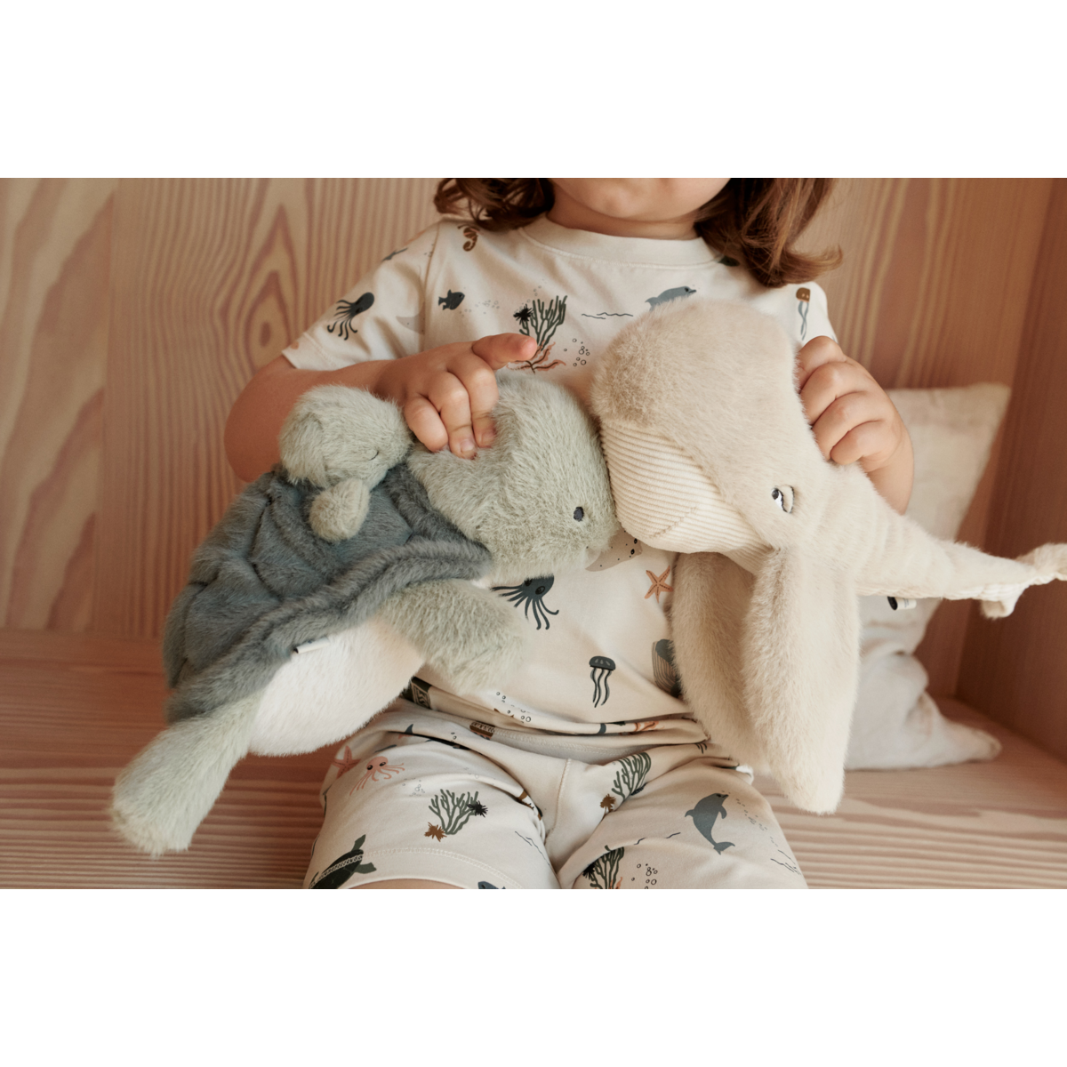 Liewood Berto & Baby Turtle Teddy - Faune green - TEDDY