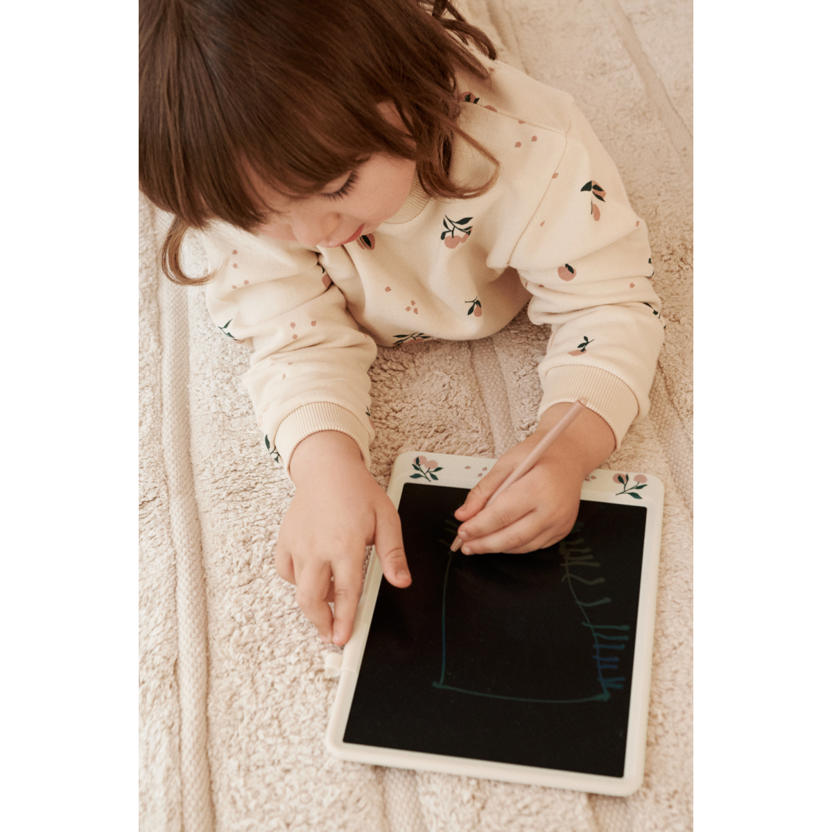 Liewood Zora LCD drawing board 10 inches - Peach / Sea shell - CREATIVE TOYS