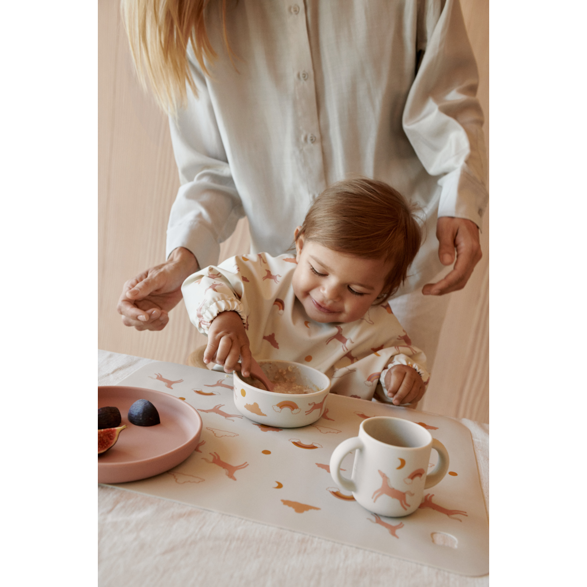 Liewood Merle Cape Bib - Dream / Ecru - CAPE BIB