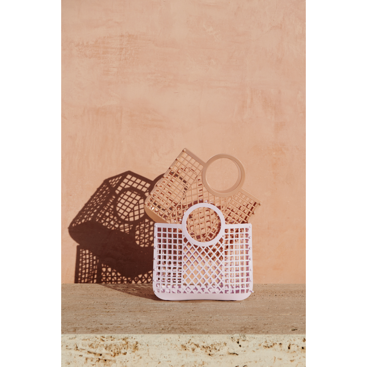 Liewood Bloom Basket - Misty Lilac - BASKET BAG