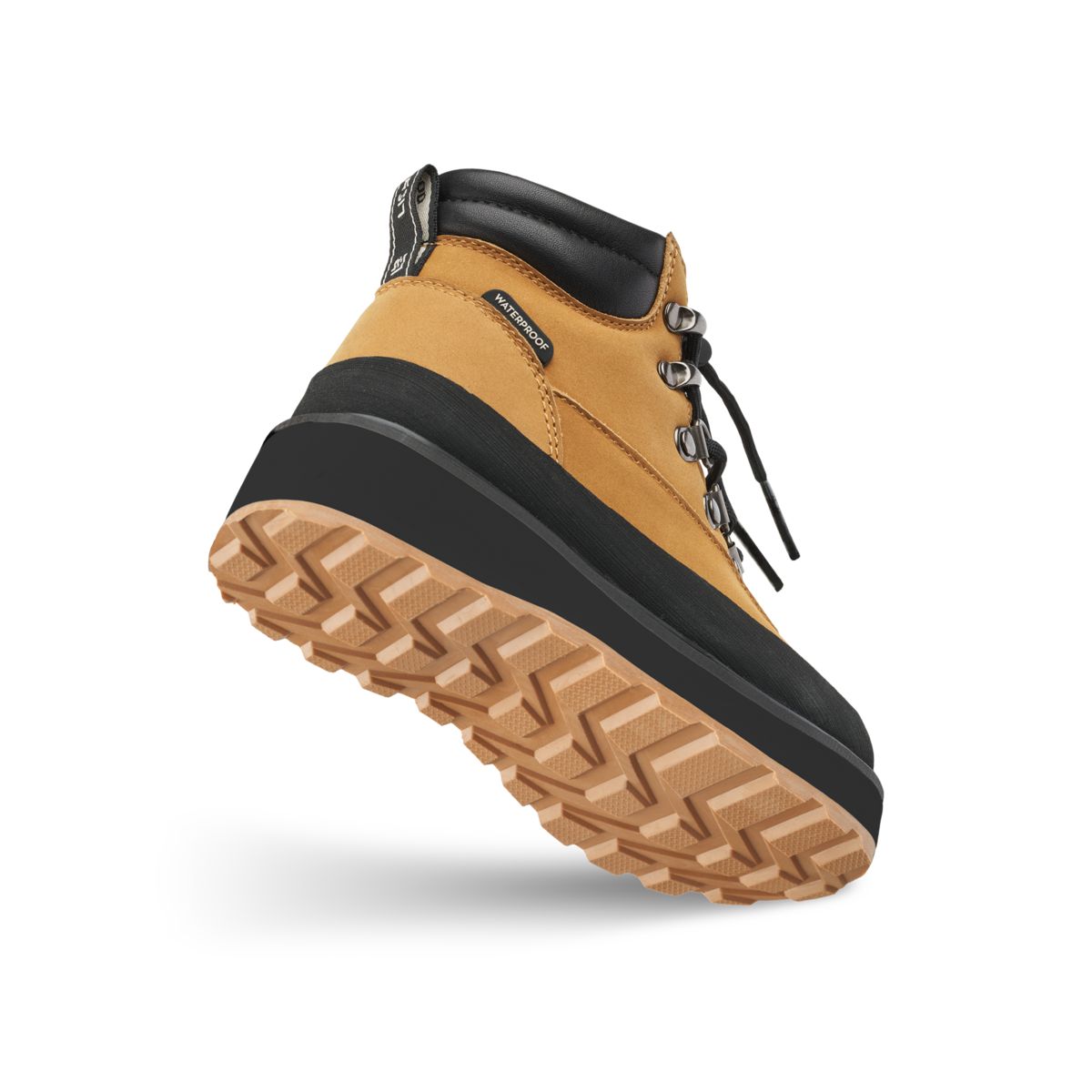 Liewood Lucien Leather Boot - Golden caramel / Black - REGULAR BOOTS