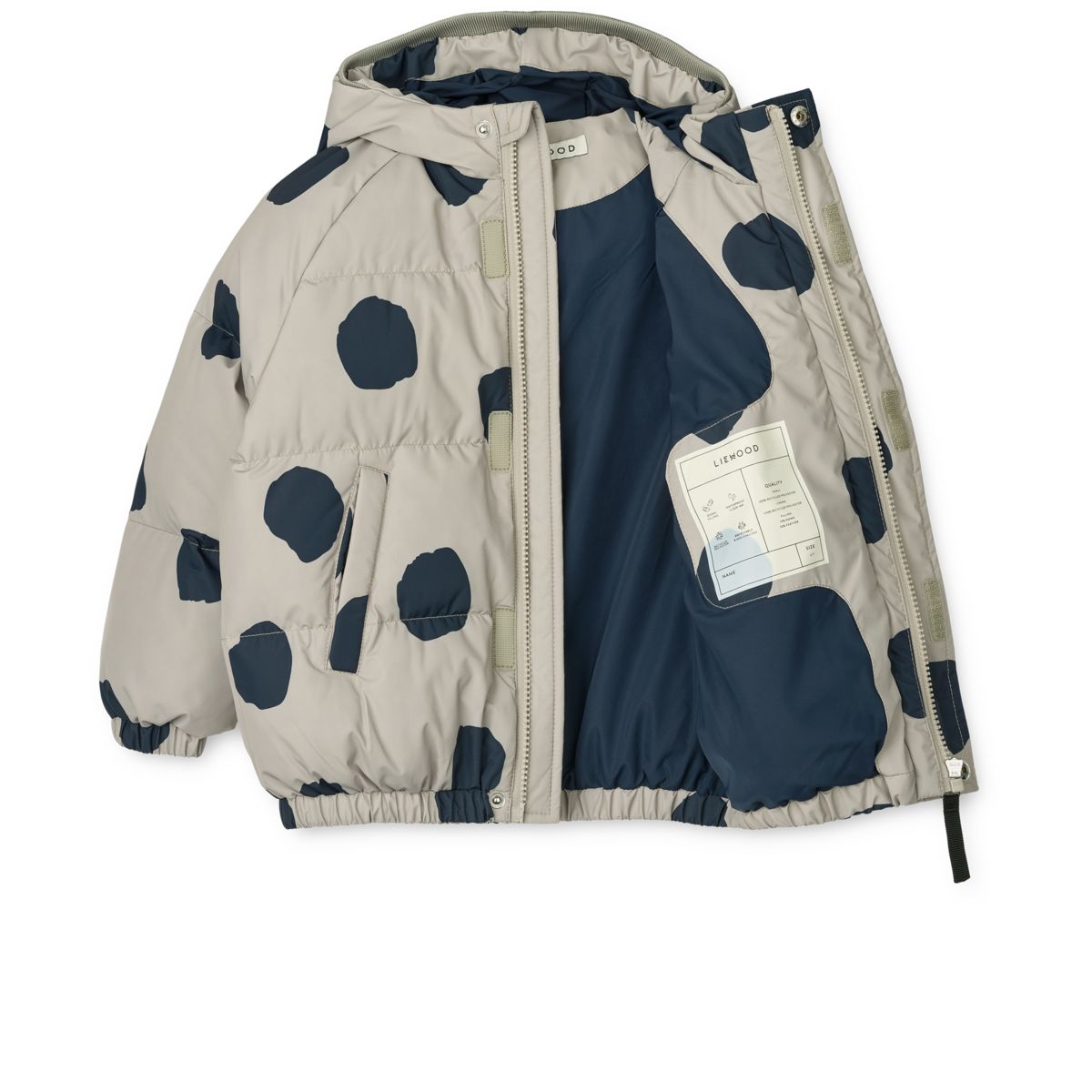 Liewood Adelina Jacket - Spot dots / Mist - JACKET