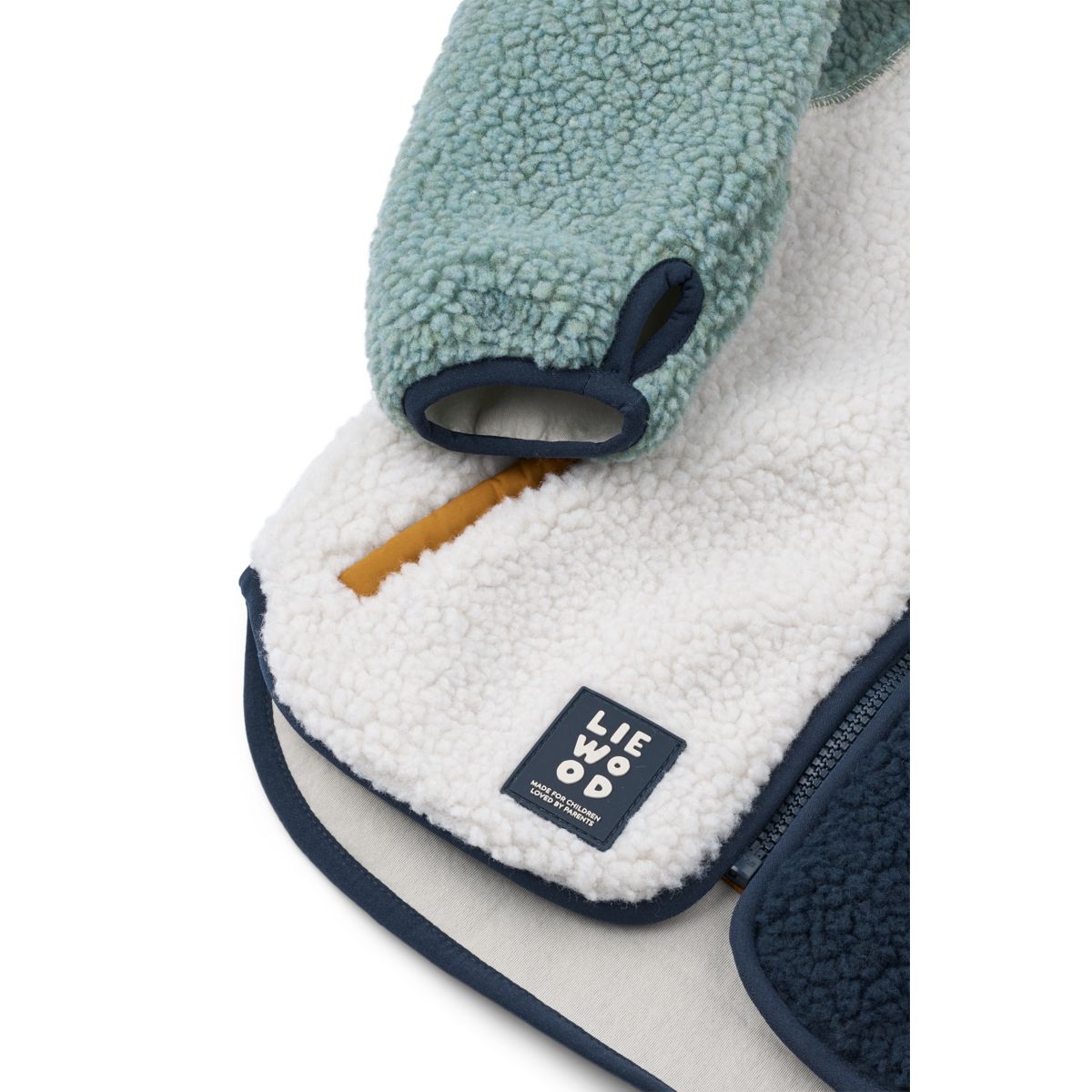 Liewood Nolan Pile Jacket - Peppermint multi mix - JACKET