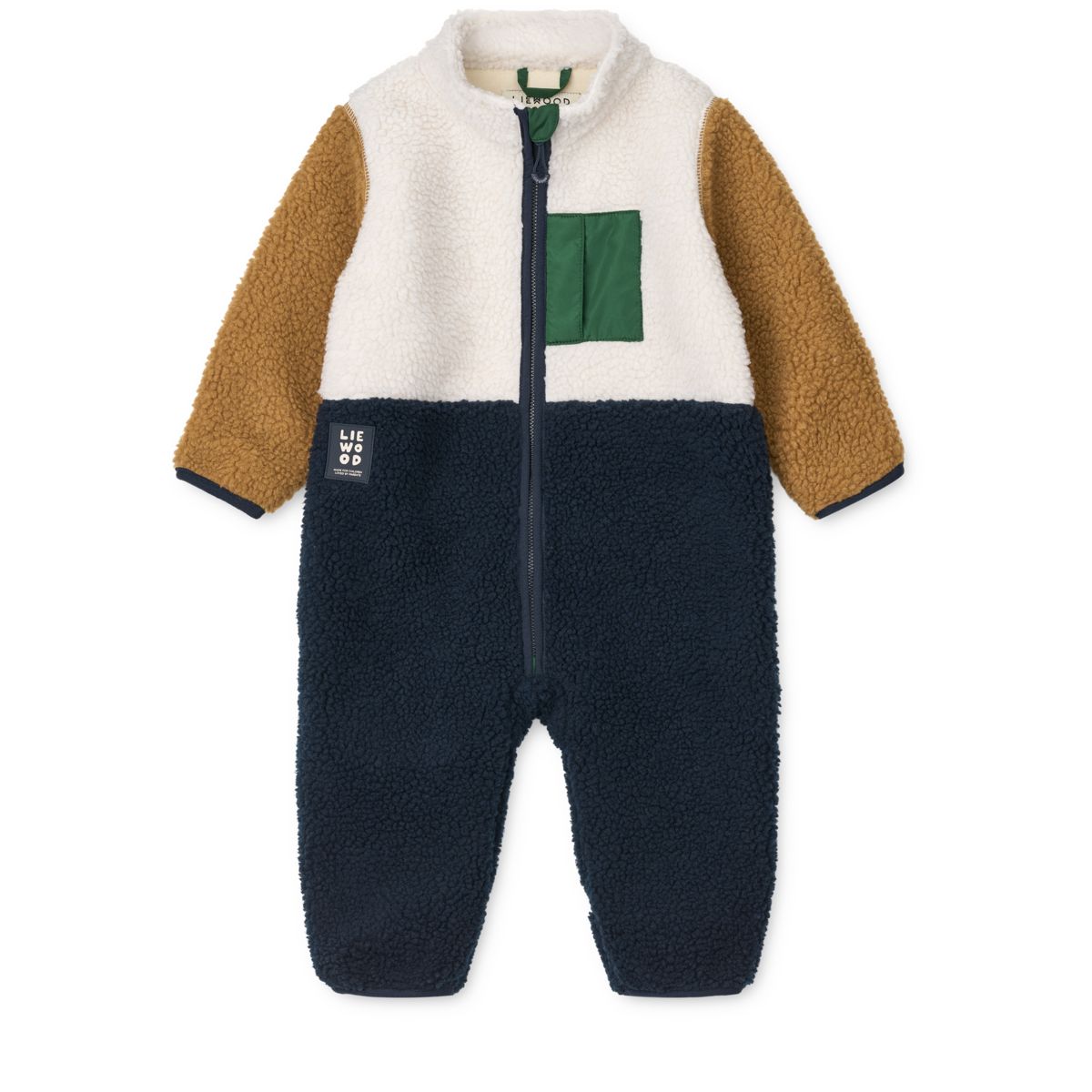 Liewood Nolano Pile Jumpsuit - Classic navy multi mix - SUIT