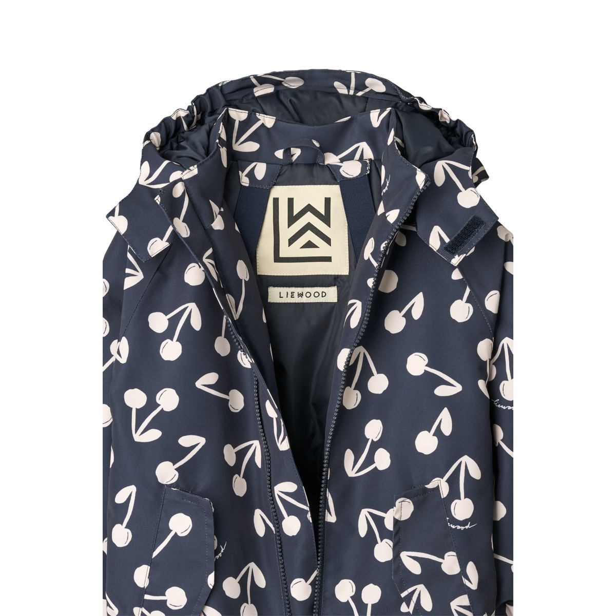 Liewood Maddy Snowsuit - Cherry blossom / Classic navy - SUIT