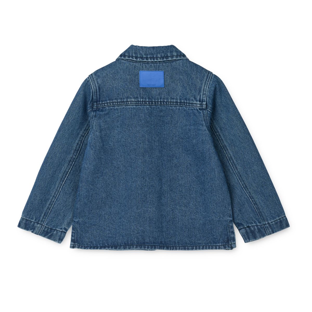 Liewood Kinsley Denim Overshirt - Medium blue denim - OVERSHIRT