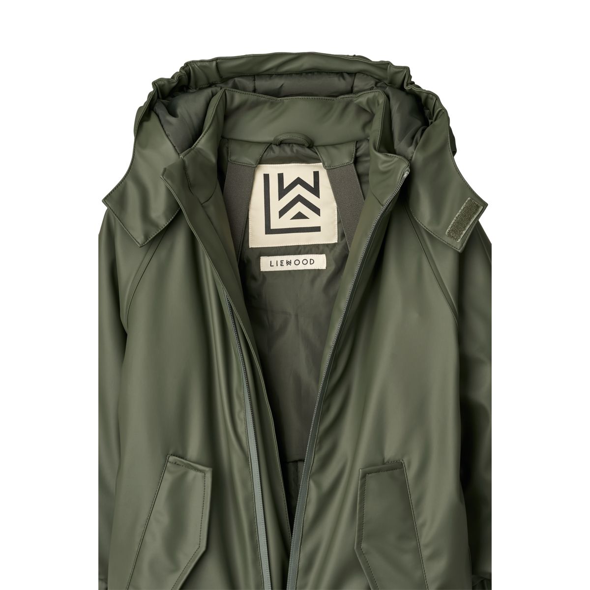 Liewood Maddy PU Rainsuit - Hunter green - SUIT