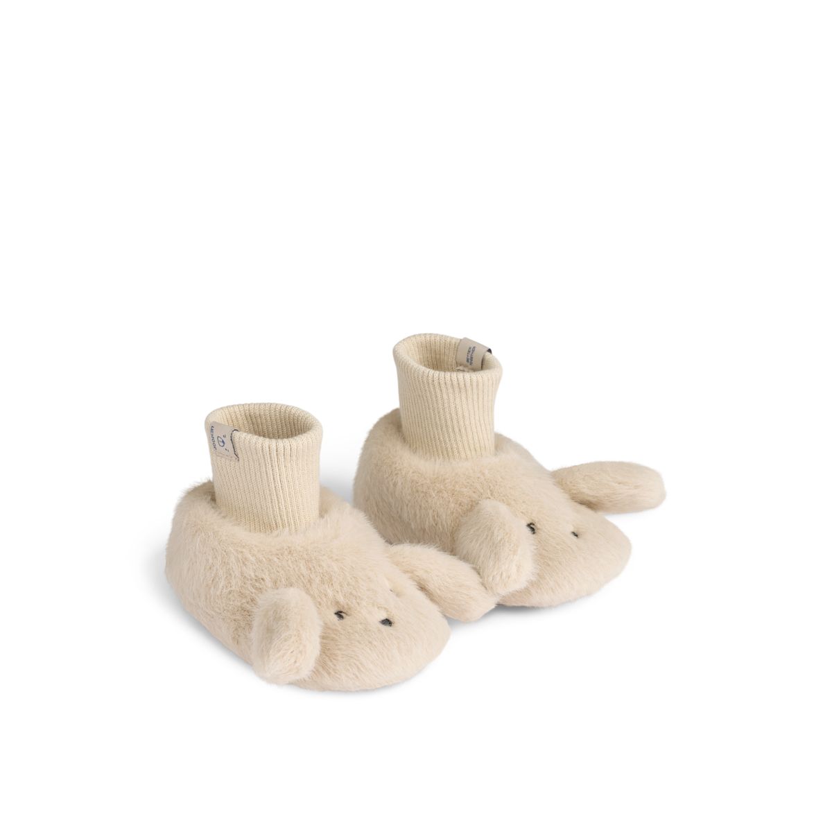 Liewood Beth Rabbit Plush Slippers - Mist - INDOOR SLIPPERS