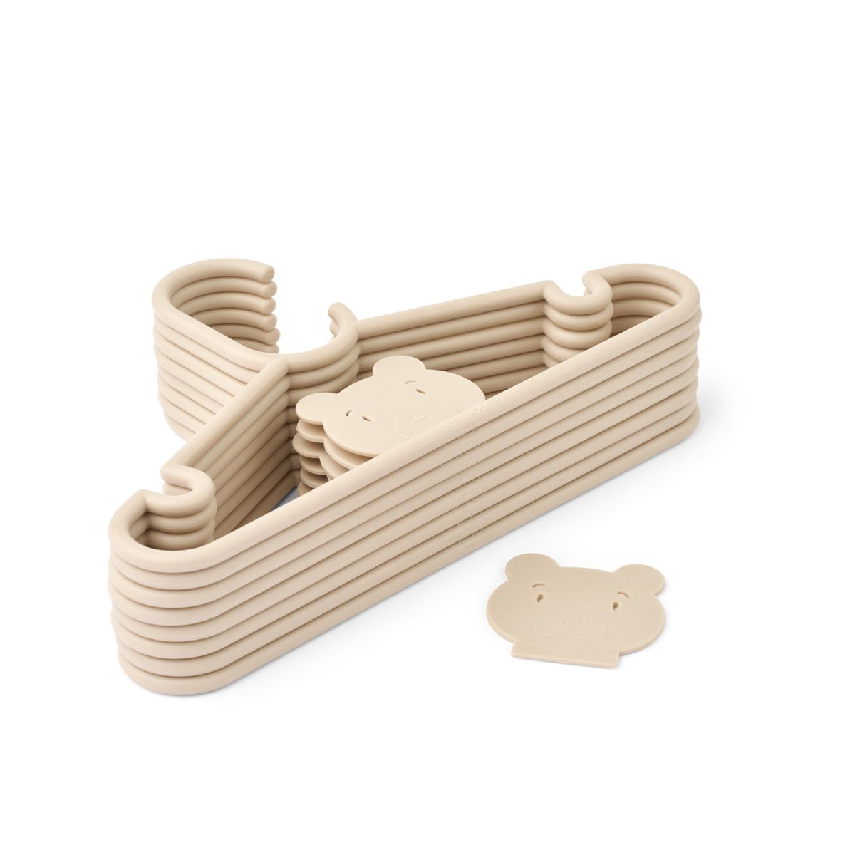 Liewood Falton Bear Hangers - Mr bear / Sandy - RACKS & HANGERS