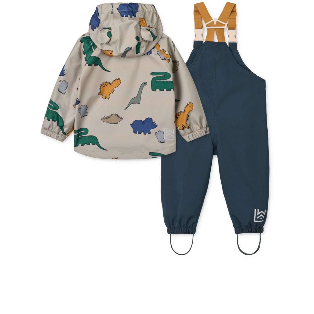 Liewood Manu Rainwear Set - Dinosaurs / Mist - SET