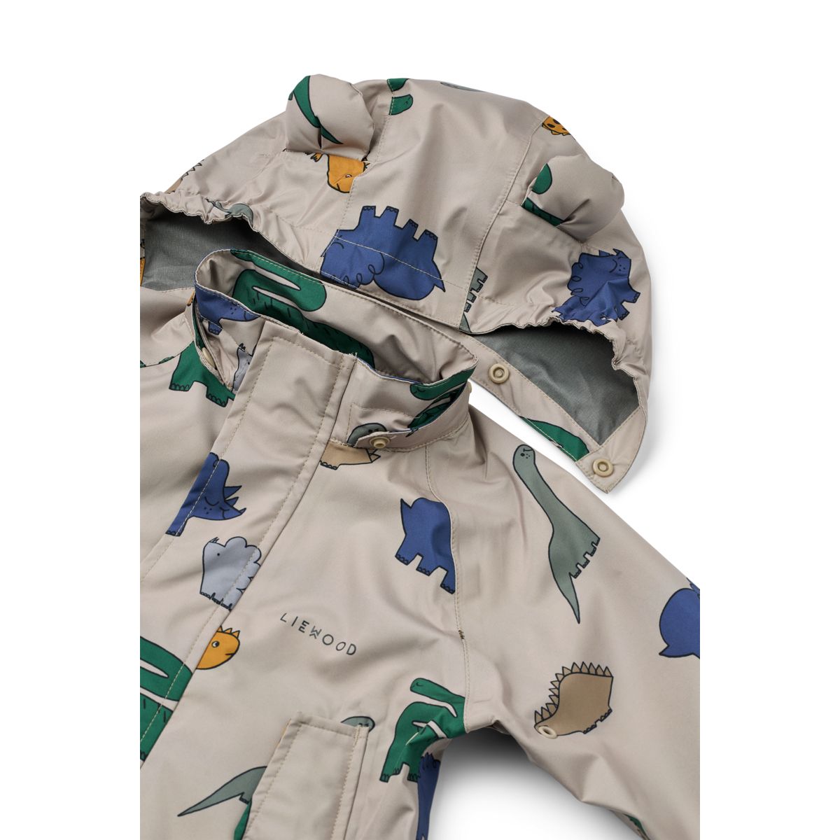 Liewood Manu Rainwear Set - Dinosaurs / Mist - SET