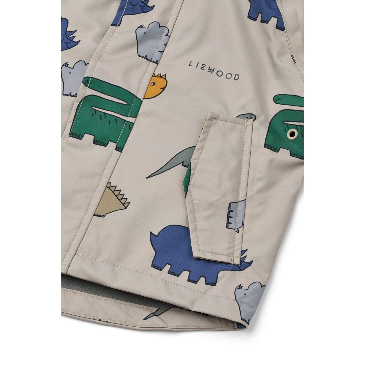 Liewood Manu Rainwear Set - Dinosaurs / Mist - SET