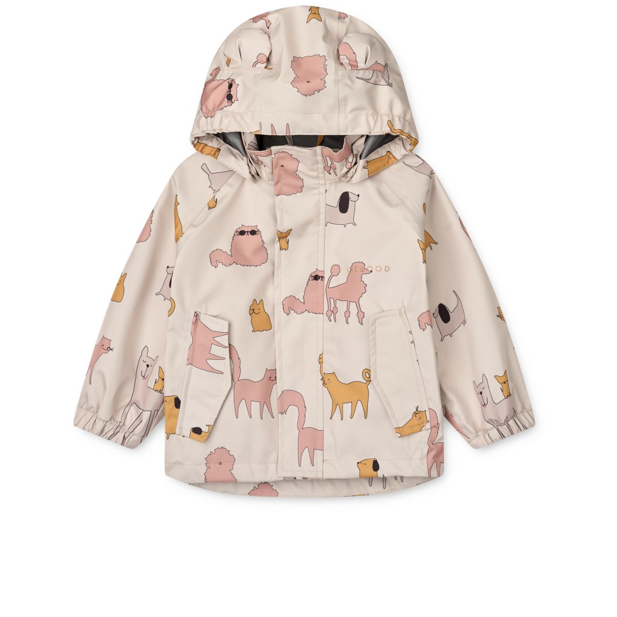 Liewood MANU Toddler Rainwear Set - Cats and Dogs / Sandy - SET