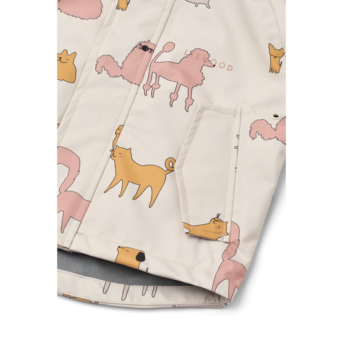 Liewood MANU Toddler Rainwear Set - Cats and Dogs / Sandy - SET