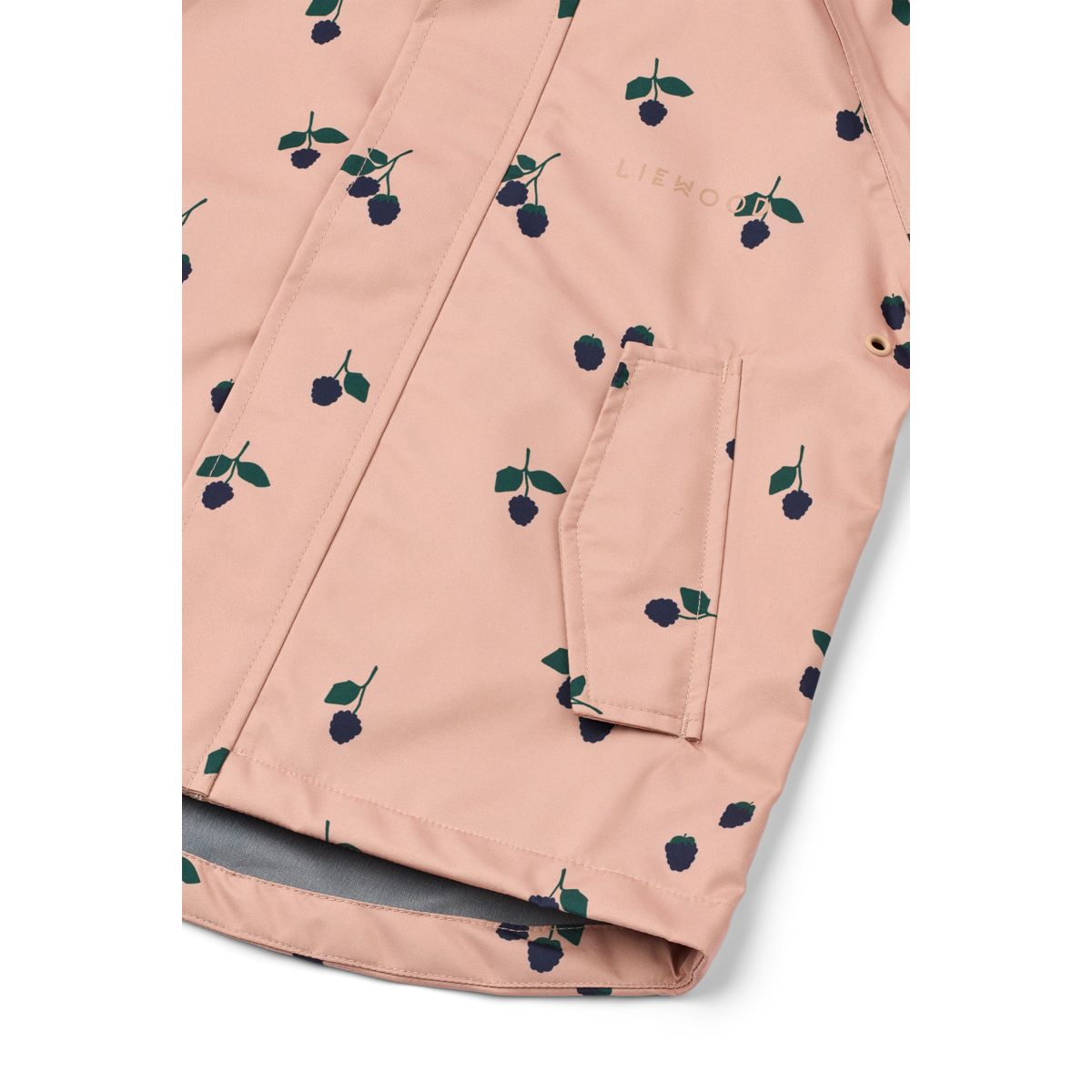 Liewood Pedia Rainwear Set - Berry / Pale Tuscany - SET
