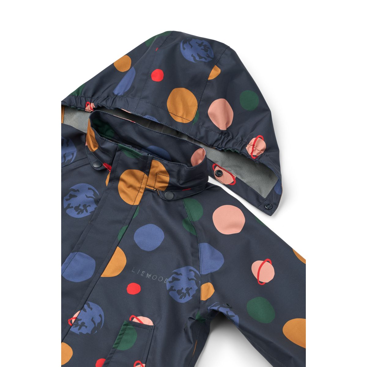 Liewood Pedia Rainwear Set - Universe / Classic navy - SET