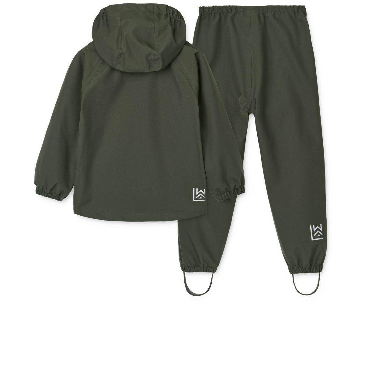 Liewood Pedia Rainwear Set - Hunter green - SET