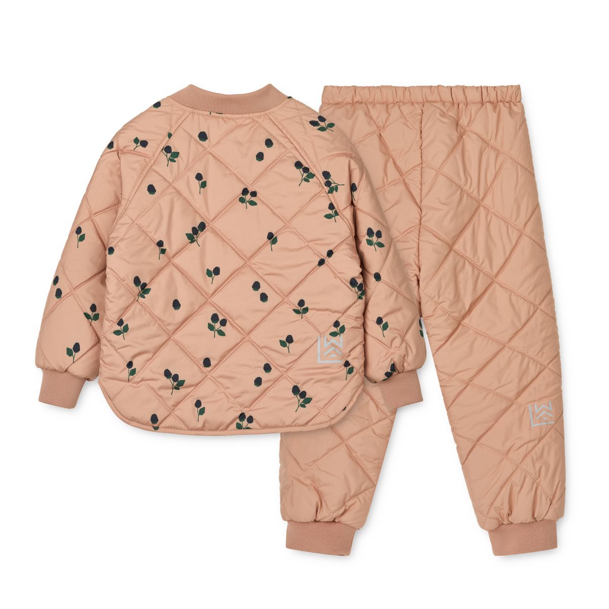 Liewood Zella Thermal Set - Berry / Pale tuscany / Embroidery - SET