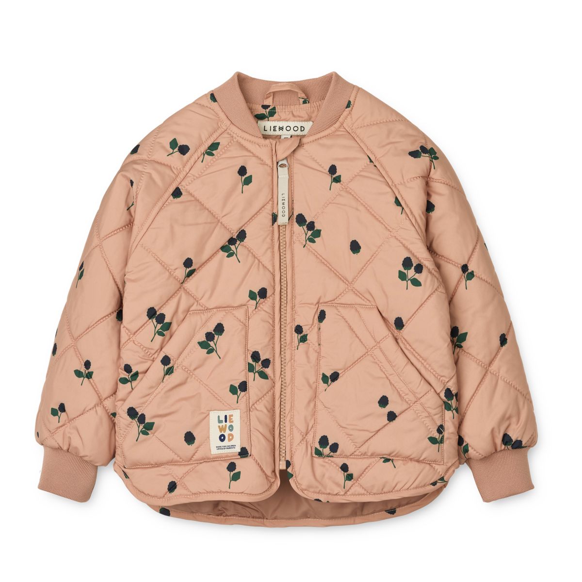 Liewood Zella Thermal Set - Berry / Pale tuscany / Embroidery - SET