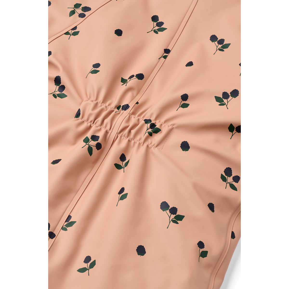 Liewood Maddy PU Rainsuit - Berry / Pale tuscany / Embroidery - SUIT