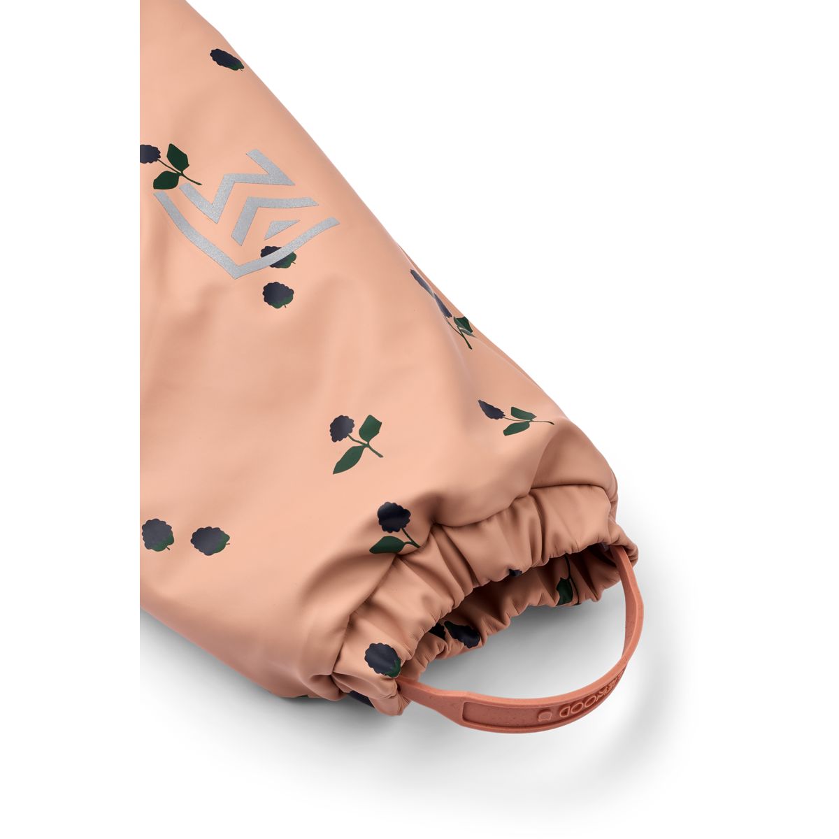 Liewood Maddy PU Rainsuit - Berry / Pale tuscany / Embroidery - SUIT