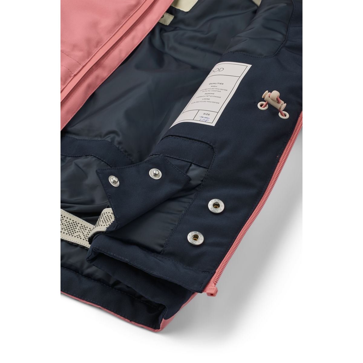 Liewood Kalle winter jacket - Dusty rose / Classic navy - JACKET