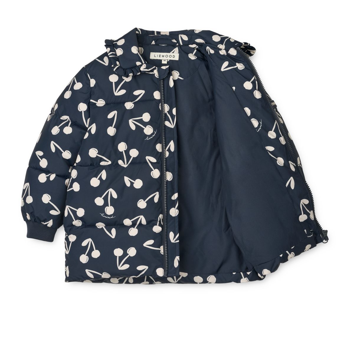Liewood Anemone Long Jacket - Cherry blossom / Classic navy - JACKET