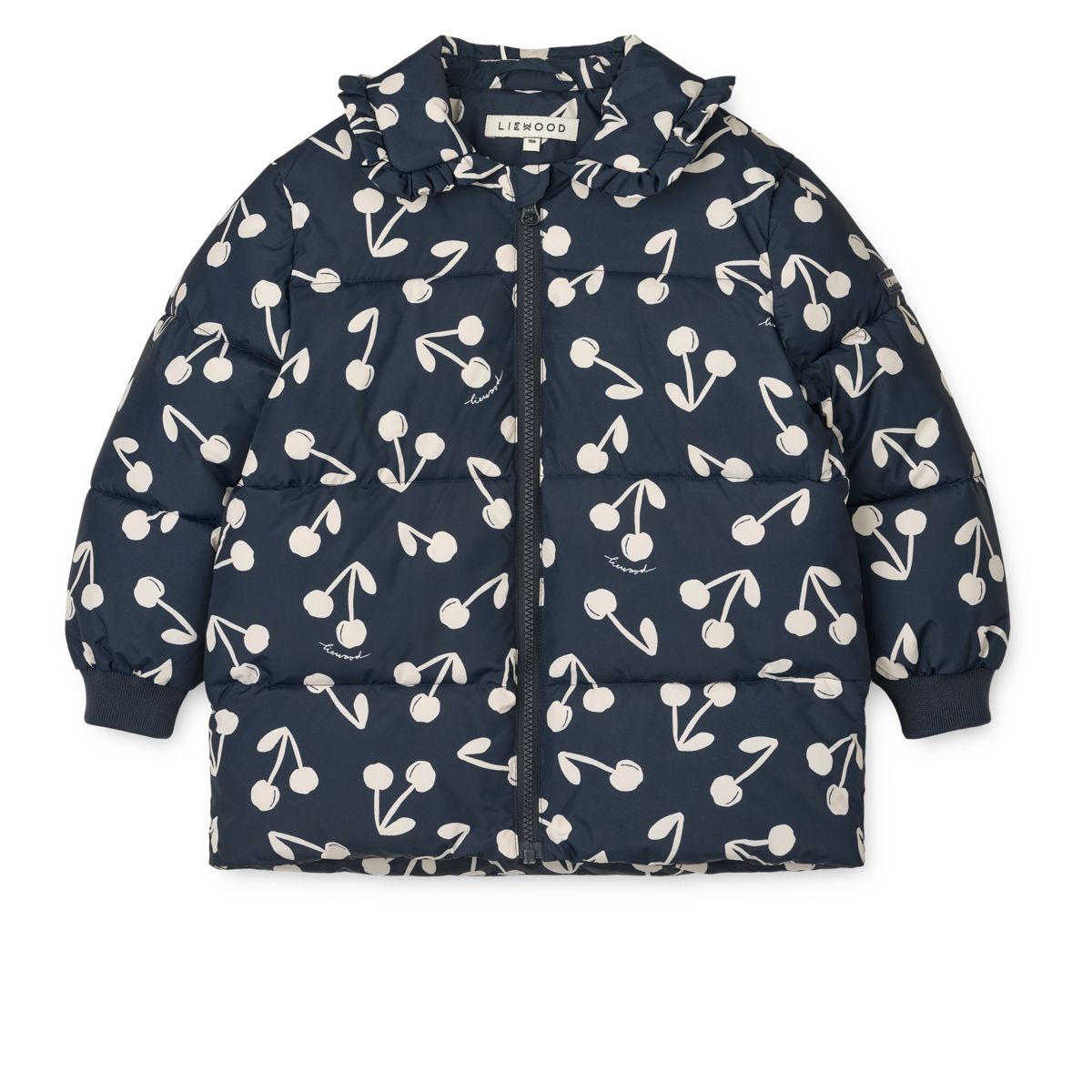 Liewood Anemone Long Jacket - Cherry blossom / Classic navy - JACKET