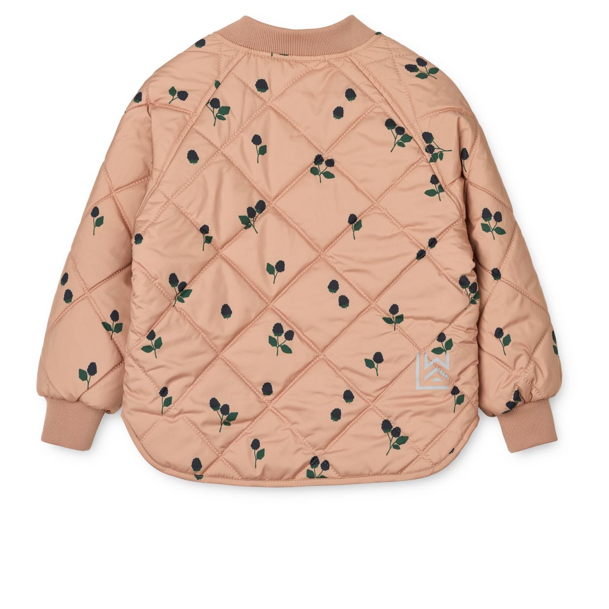 Liewood Zella Thermal Jacket - Berry / Pale tuscany / Embroidery - JACKET