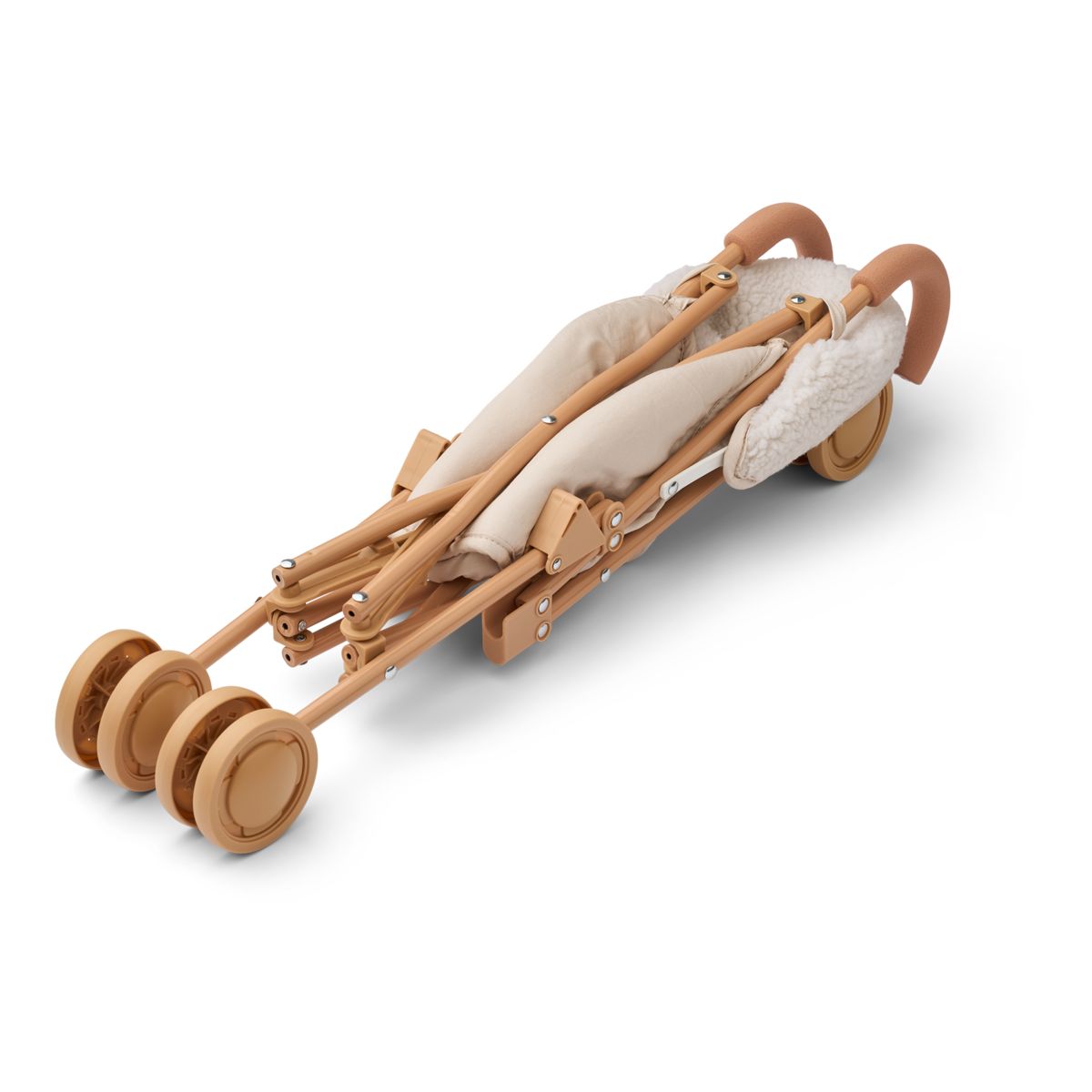Liewood Elsie Pile Doll Stroller - Sandy - PRETEND PLAY