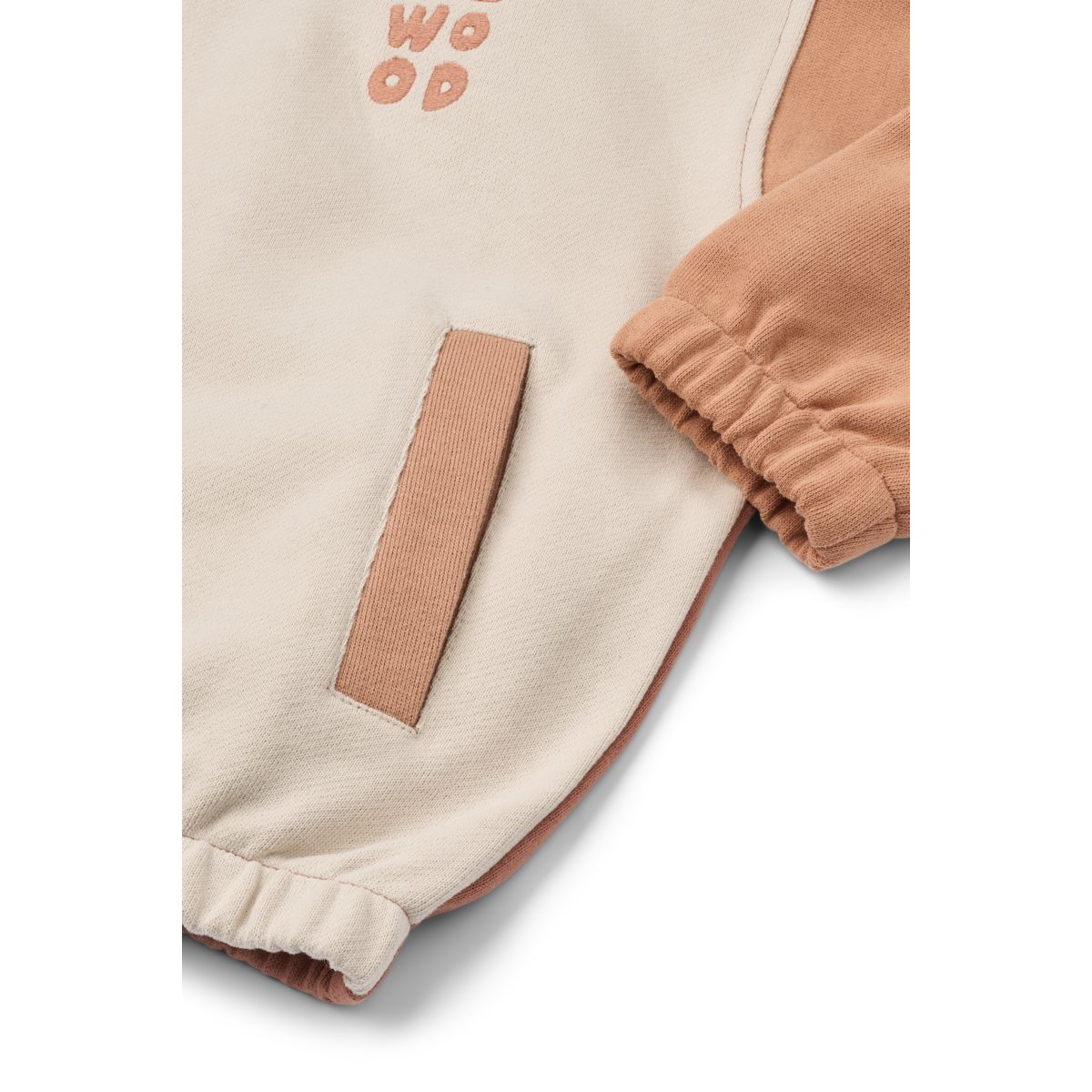 Liewood Cassius Zip-up Sweatshirt - Tuscany rose multi mix - SWEATSHIRT