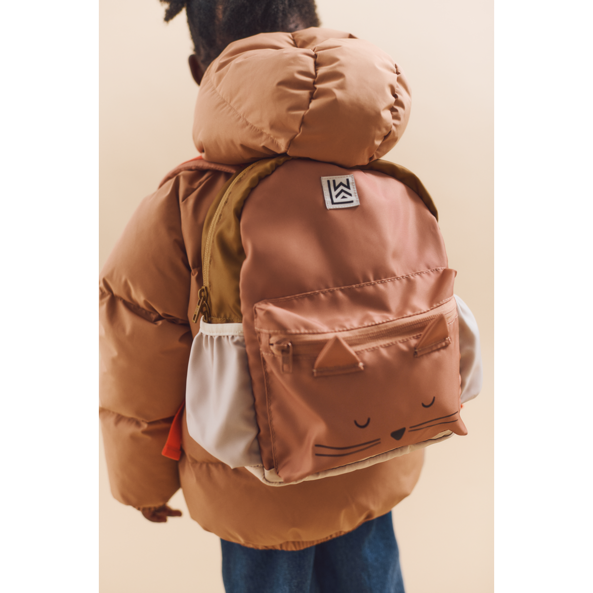 Liewood Andreas Cat Backpack - Tuscany rose multi mix - BACKPACK