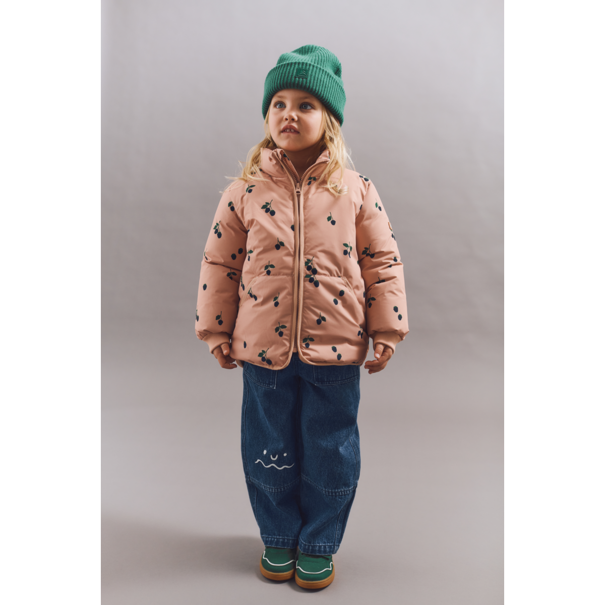 Liewood Emilio Beanie - Dusty ivy - HATS/CAP