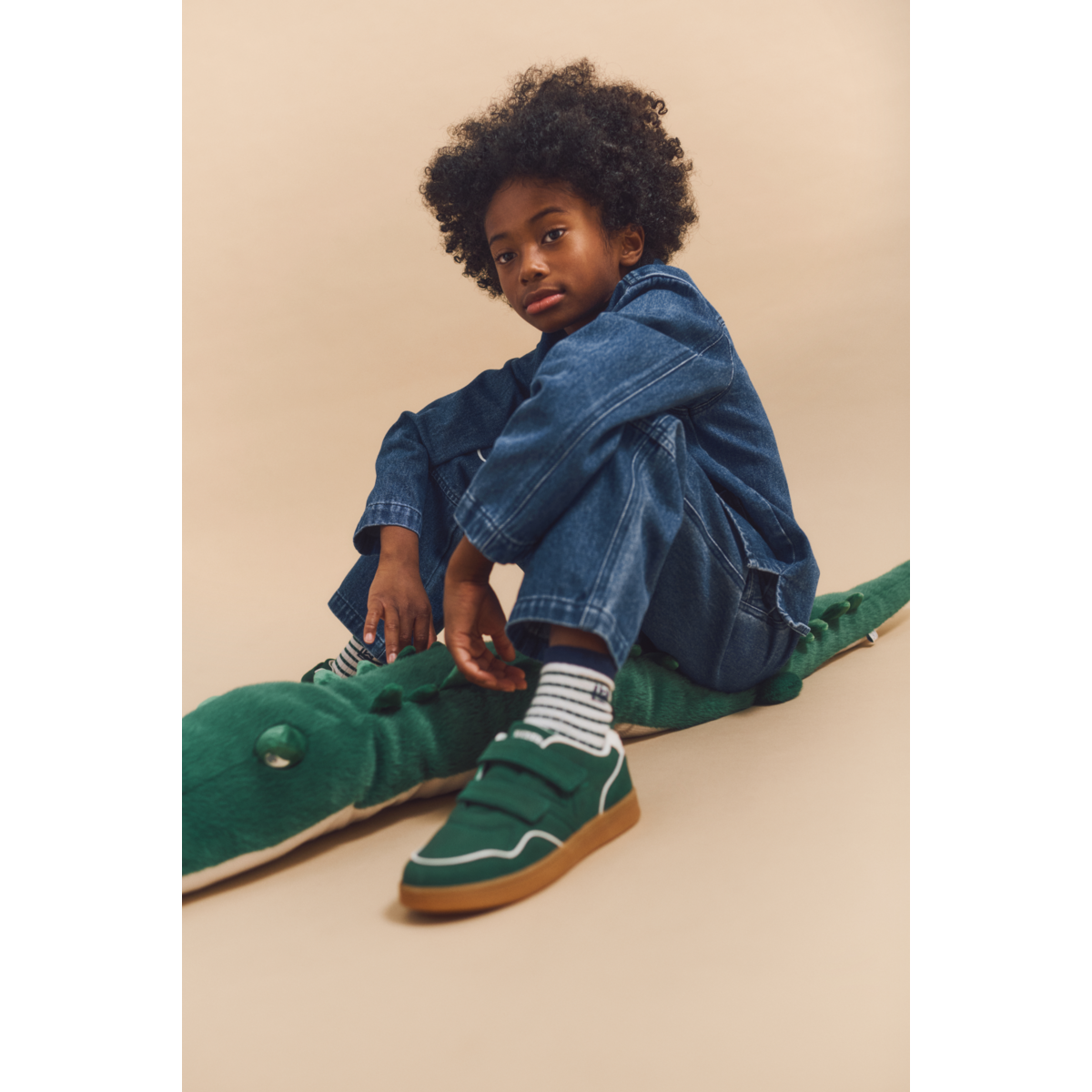 Liewood Kinsley Denim Overshirt - Medium blue denim - OVERSHIRT