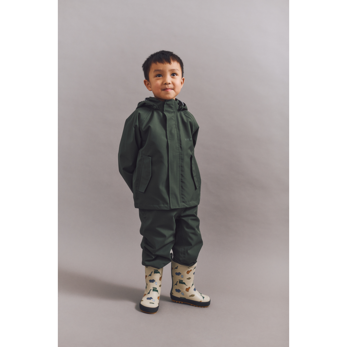 Liewood Pedia Rainwear Set - Hunter green - SET