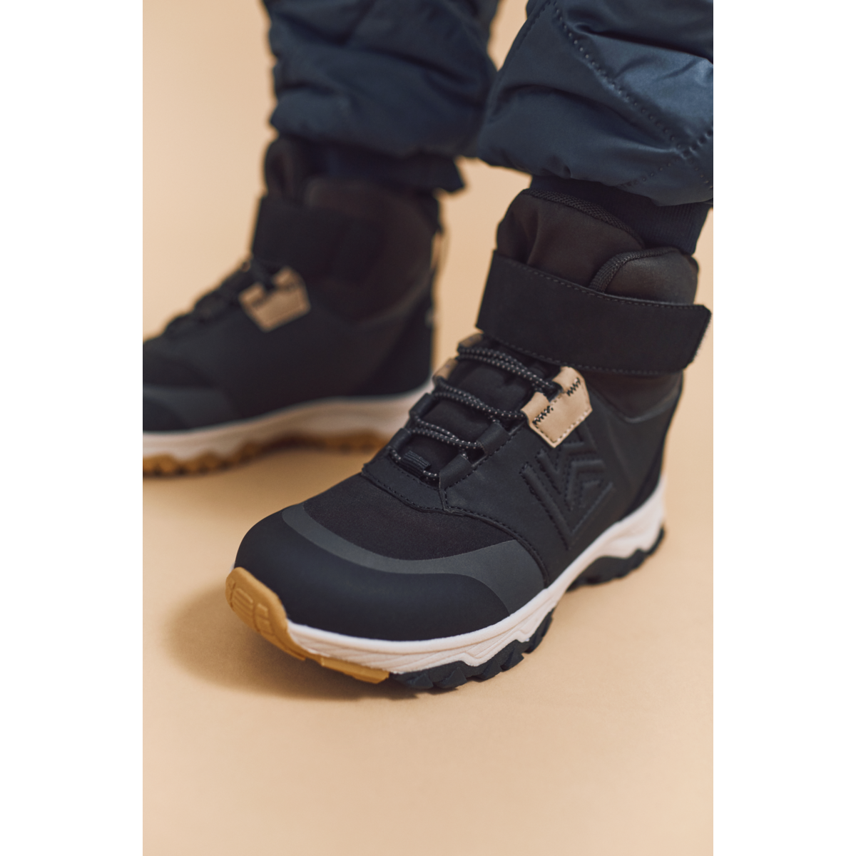 Liewood Mazie Winter Sneakers - Black / Mist - SNEAKERS