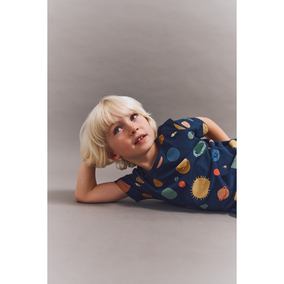 Liewood Apia Short-sleeve T-shirt - Universe / Classic navy - TSHIRT