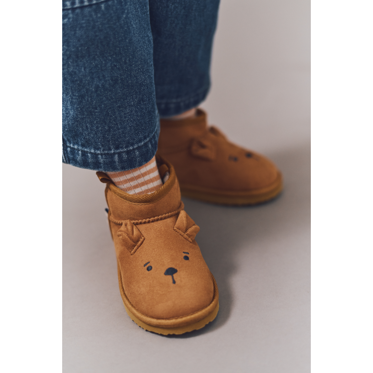 Liewood Alban Bear Shoes - Golden caramel - REGULAR SHOES