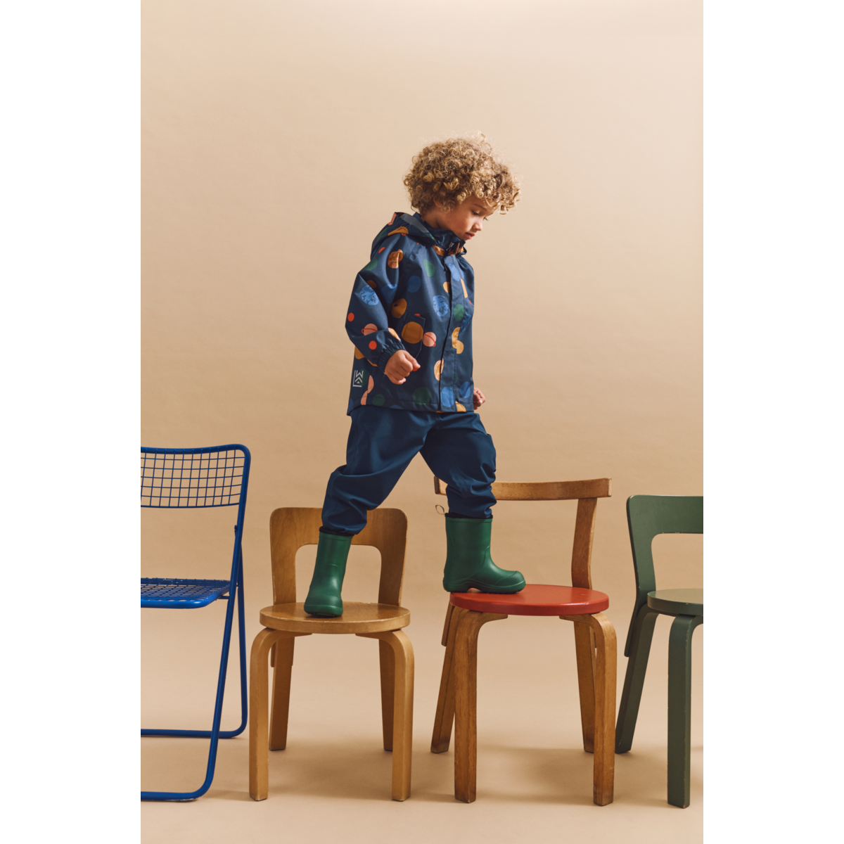 Liewood Aston Rain boots - Garden green mix - RAIN BOOTS